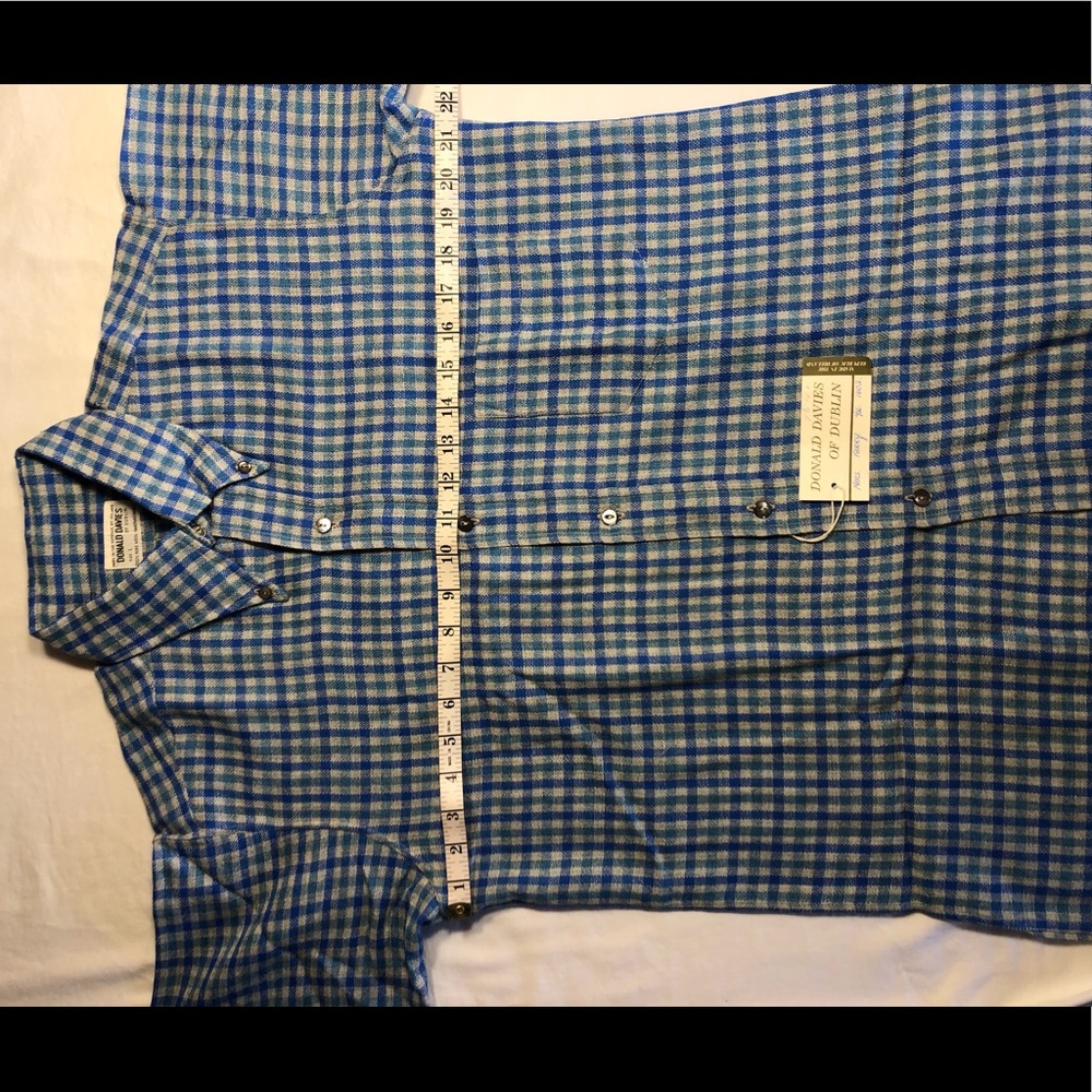 Donald Davies Vintage Plaid Button-down